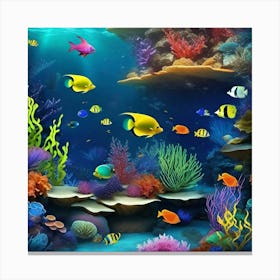 Coral Reef 8 Canvas Print
