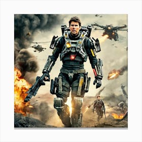 Edge Of Tomorrow 4 Canvas Print