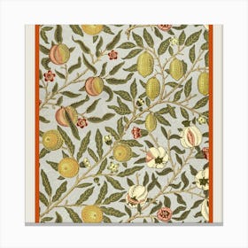 William Morris Fruit Canvas Print