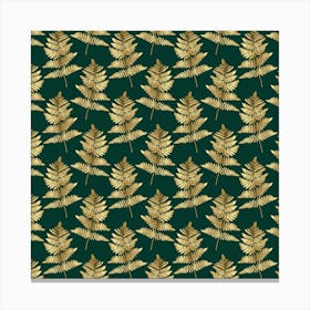Gold Leaves Canvas Print