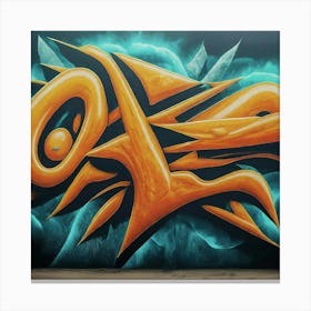 Graffiti Art 7 Canvas Print