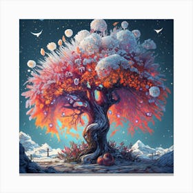 Tree Of Life 8 Canvas Print