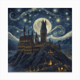 Hogwarts Canvas Print