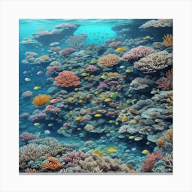 Coral Reef Canvas Print