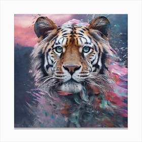 Tiger art part 2 Canvas Print