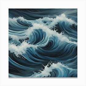 Ocean Waves 26 Canvas Print