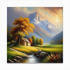 Mountain Stream 7 Canvas Print