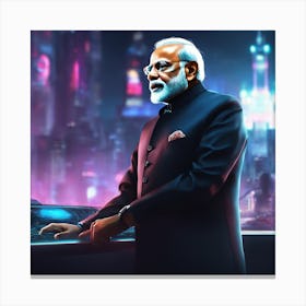 Narendra Modi 1 Canvas Print