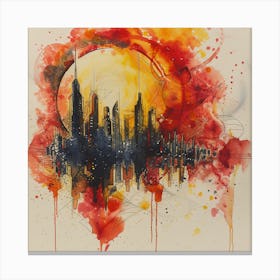 Cityscape 42 Canvas Print