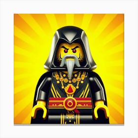 Ra’s al Ghul from Batman in Lego style 2 Canvas Print