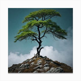 Lone Tree 3 Canvas Print