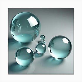 Glass Spheres 1 Canvas Print