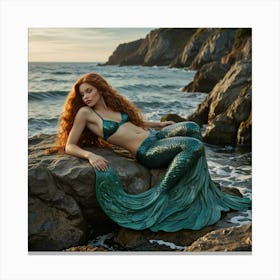 Little Mermaid 2 Canvas Print