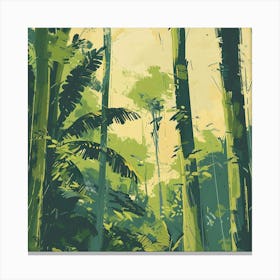 Tropical Forest 1 Canvas Print