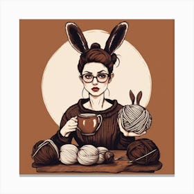 Bunny Rabbit Canvas Print