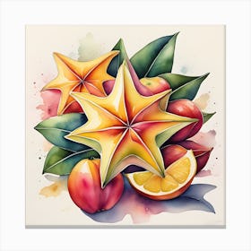 Starfruit Canvas Print