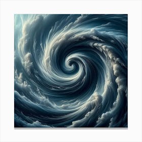 Swirling Vortex Canvas Print