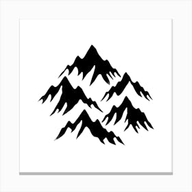 Mountain Range 1 Canvas Print