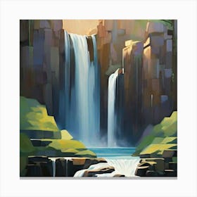 Waterfall 1 Canvas Print