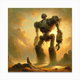 Giant Robot Canvas Print