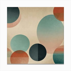 Abstract Circles Canvas Print