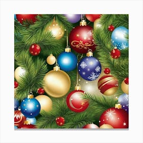 Christmas Tree 24 Canvas Print