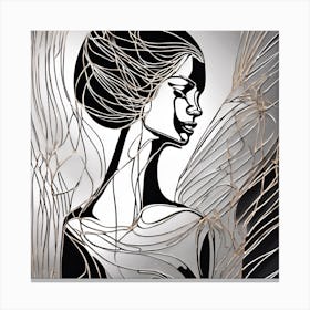 Angel Wings Canvas Print