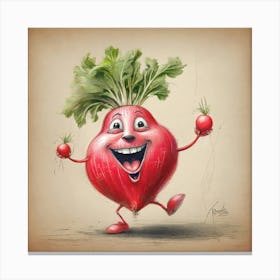 Beet! 4 Canvas Print