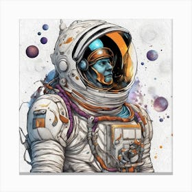 Astronaut Canvas Print