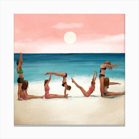 Sunset Love Canvas Print