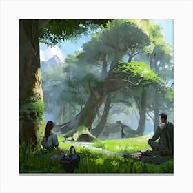 Forest Canvas Print