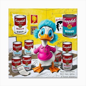 Campbell'S Duck 1 Canvas Print