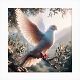 Dove Of Peace Canvas Print