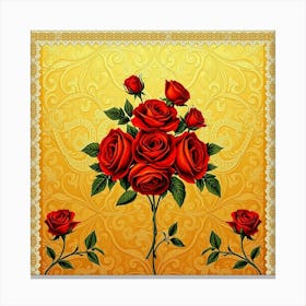 Red Roses Canvas Print