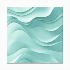 Abstract Wave Pattern 3 Canvas Print