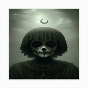 Skeleton 2 Canvas Print