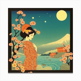 Geisha 20 Canvas Print