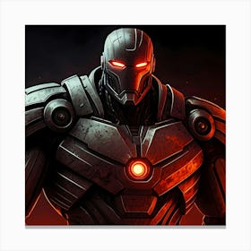 Steel Menace Canvas Print