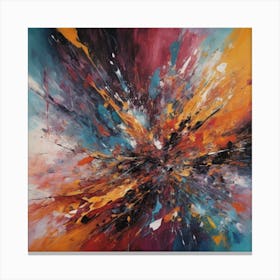 Explosion Canvas Print