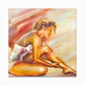 Ballet Dancer Canvas Print