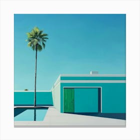 'Blue House' 2 Canvas Print