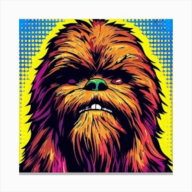 Chewbacca Pop Art Canvas Print