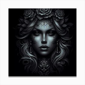 Dark Beauty 4 Canvas Print