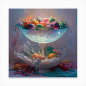 Fruit Bowl Canvas Print