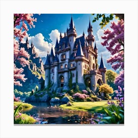 Fairytale Castle Canvas Print