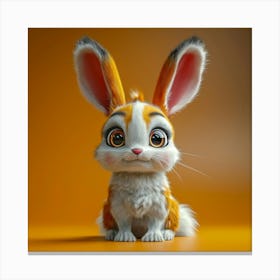 Cute Bunny 10 Canvas Print