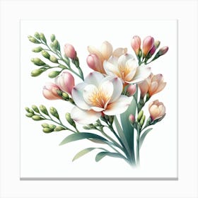 Freesia 5 Canvas Print