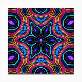 Abstract Psychedelic Pattern 41 Leinwandbild