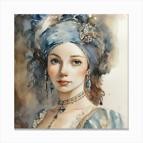 Renaissance Woman 2 Canvas Print