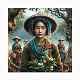 Kantil Farmer Canvas Print